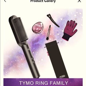 tymo hair straightener comb